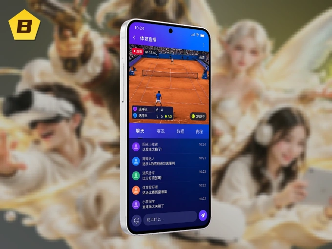 B体育客户端，更省流量的掌上体育直播